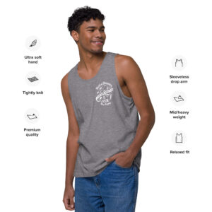 Men’s premium tank top - Image 19