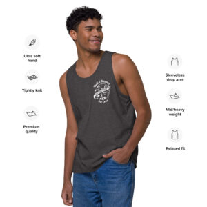 Men’s premium tank top - Image 10