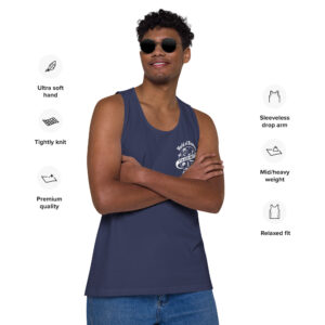 Men’s premium tank top - Image 14