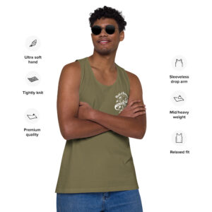 Men’s premium tank top - Image 17