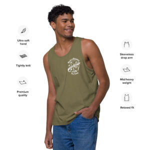 Men’s premium tank top - Image 16