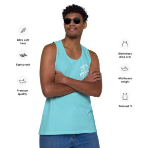 Men’s premium tank top - Image 23