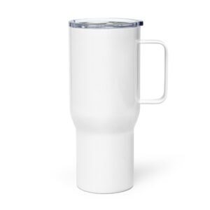 Travel mug with a handle *HAND WASH ONLY* - Image 3