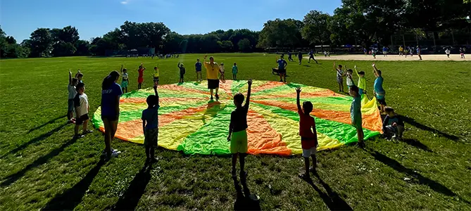 Kids enjoying themselves at one of the the Best Day camps in New York.