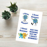 Globey Sticker sheet